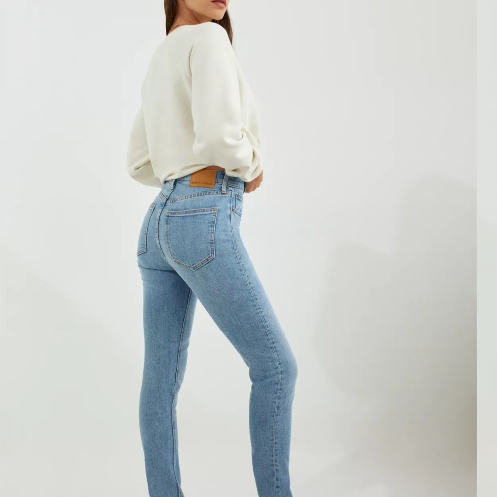 DENIM FORUM- Yoko high-rise slim